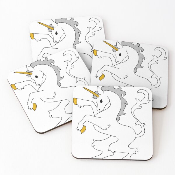 Item preview, Medieval Unicorn designed and sold by Twilight Feathers.