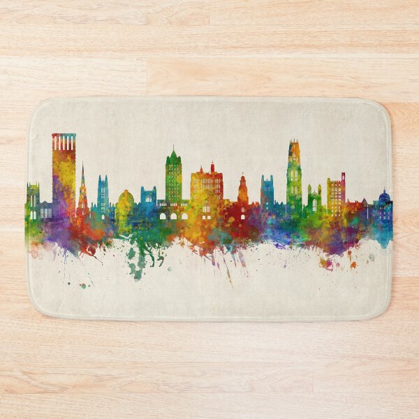 Item preview, New Haven Connecticut Skyline designed and sold by ArtPrints.