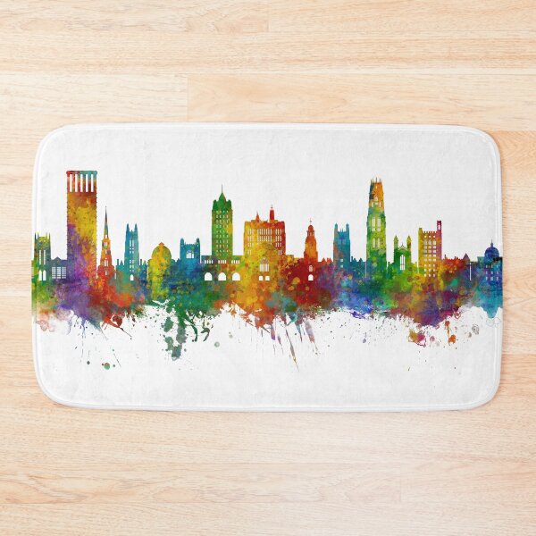 Item preview, New Haven Connecticut Skyline designed and sold by ArtPrints.