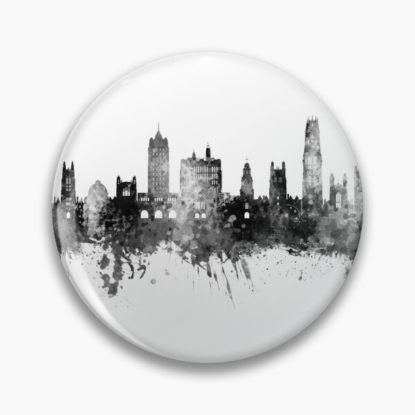 Item preview, New Haven Connecticut Skyline designed and sold by ArtPrints.