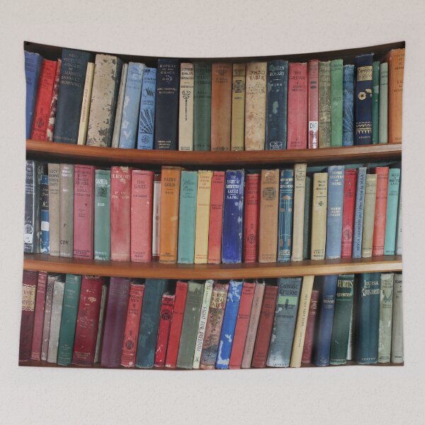Item preview, Antique Library Filled with Colorful Literature (IG filter bookworm by citrusapple) designed and sold by citrusapple.