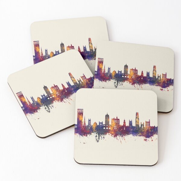 Item preview, New Haven Connecticut Skyline designed and sold by ArtPrints.