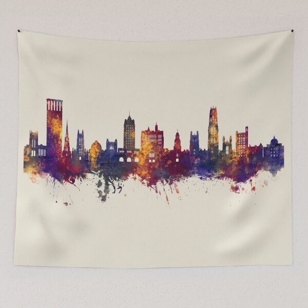 Item preview, New Haven Connecticut Skyline designed and sold by ArtPrints.