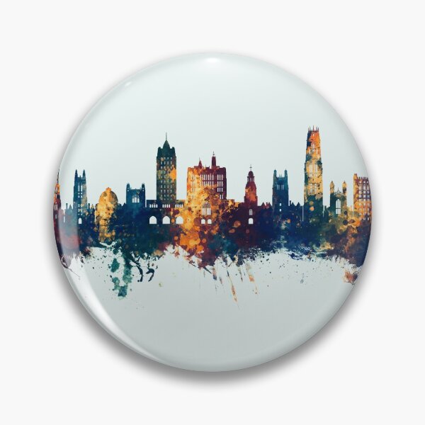 Item preview, New Haven Connecticut Skyline designed and sold by ArtPrints.