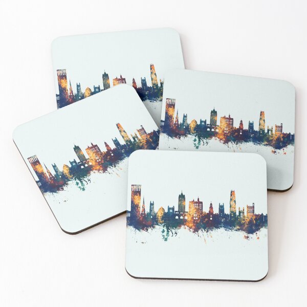 Item preview, New Haven Connecticut Skyline designed and sold by ArtPrints.