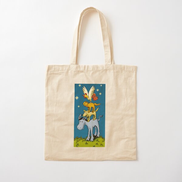 Die Bremer Stadtmusikanten Baumwolltasche