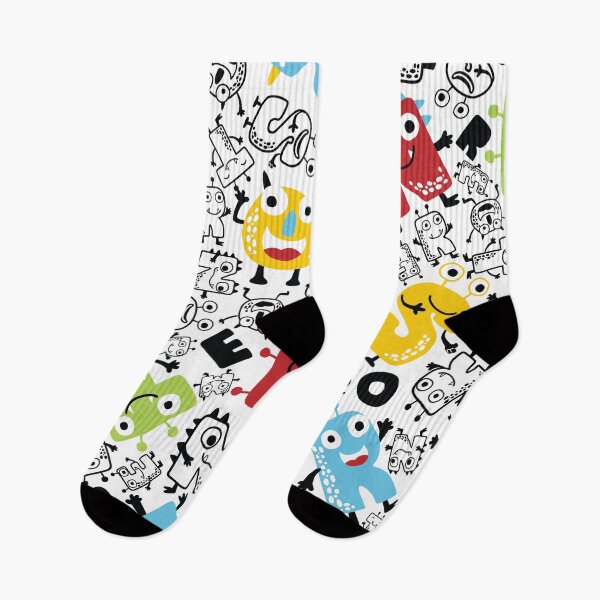 Item preview, Funny alphabet monsters designed and sold by urbanstore69.