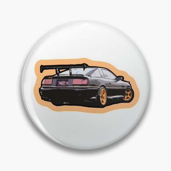 Item preview, Black and Gold Cartoon A70 Supra  designed and sold by Cars-on-Shirts.