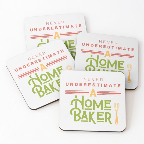 Item preview, Home Baker - Never Underestimate A Home Baker designed and sold by goodygoodstuff.