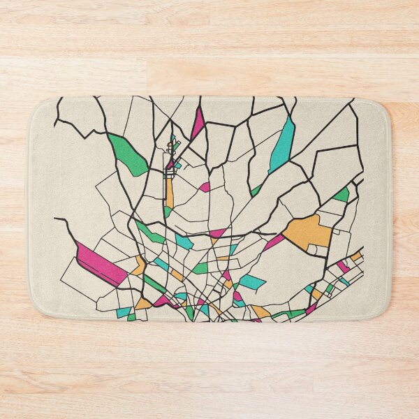 Item preview, Montevideo, Uruguay Street Map designed and sold by A Deniz Akerman.