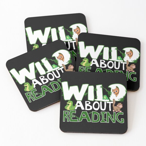 Item preview, Love Reading Wild About Books Gift Teachers gift graphic designed and sold by Lisbob.