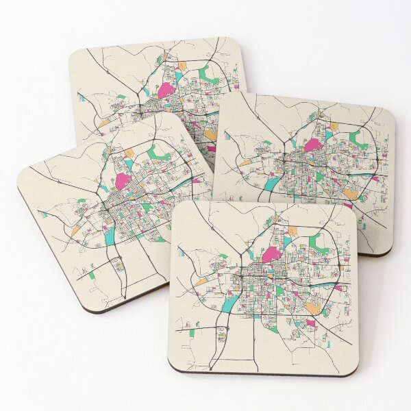 Item preview, Montgomery, Alabama Street Map designed and sold by A Deniz Akerman.