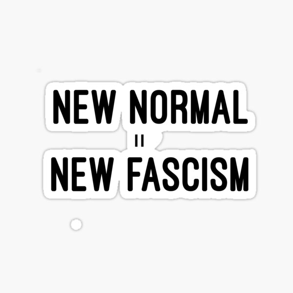New normal Sticker