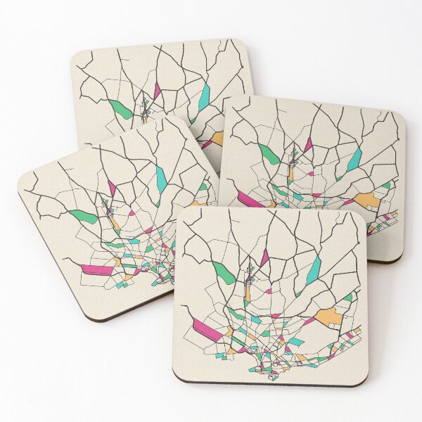 Item preview, Montevideo, Uruguay Street Map designed and sold by A Deniz Akerman.