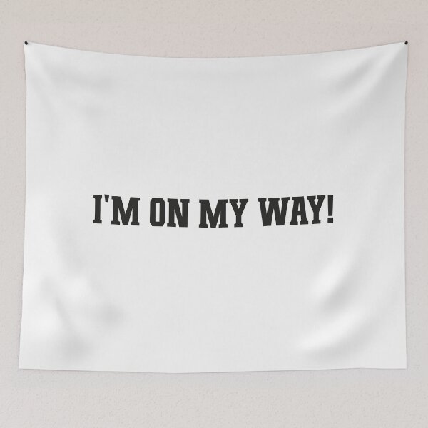 Item preview, Im on my way white lie party designed and sold by ToySenTrends.