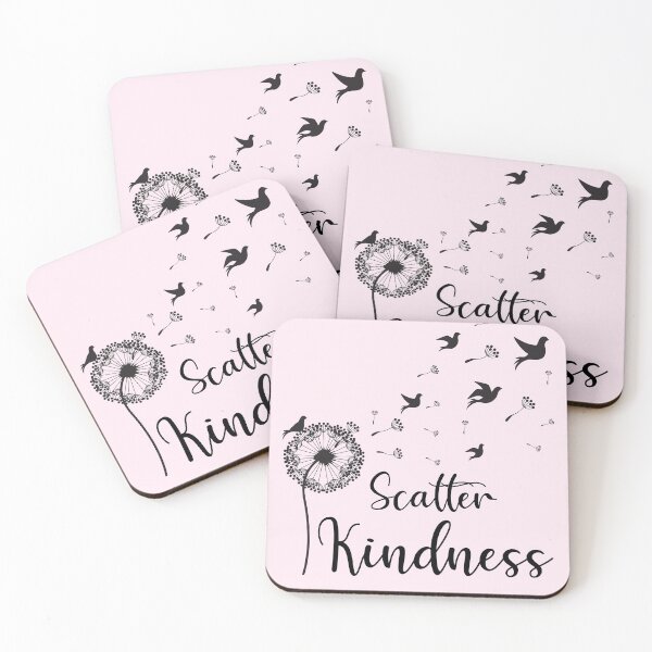 Item preview, Scatter Kindness Pink Aesthetic designed and sold by The Little Wood Cottage.