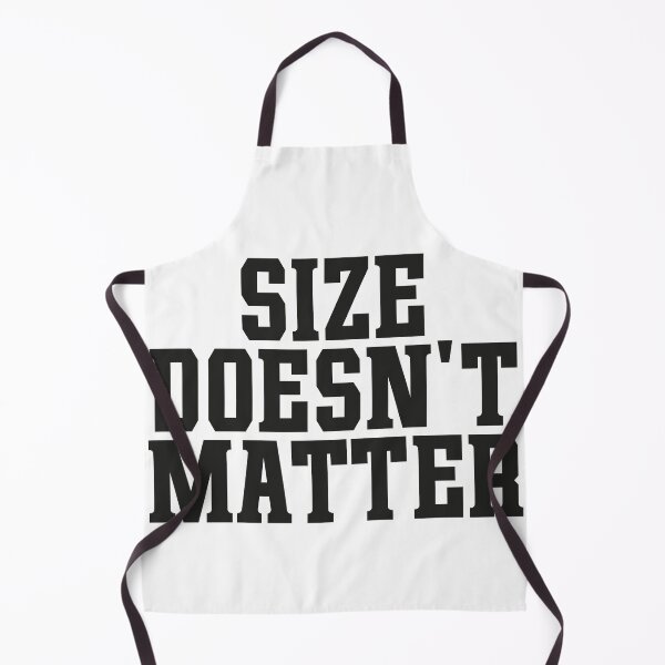 Item preview, SIZE DOESN'T MATTER WHITE LIE PARTY designed and sold by ToySenTrends.