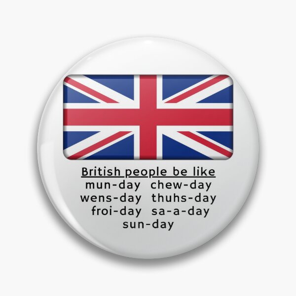 Item preview, British people be like... design designed and sold by DarkHumorstore.