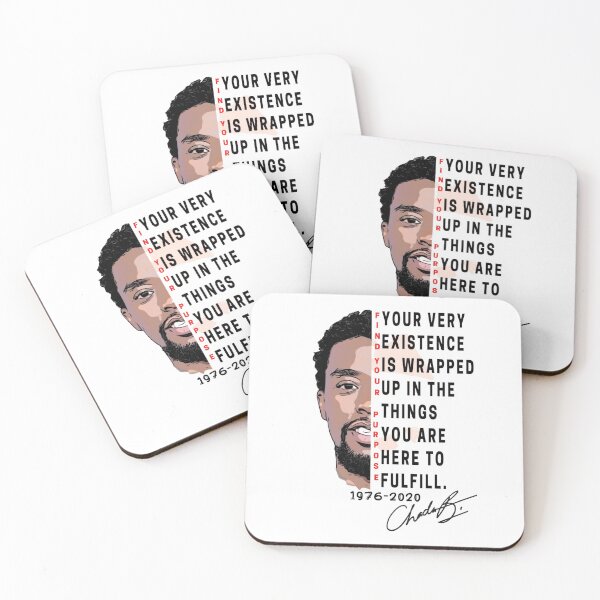 Item preview, Chadwick Boseman | Find Your Purpose | red designed and sold by RytePrints.