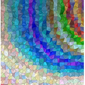Artwork thumbnail, Colorful Triangle by HasnatDesignss