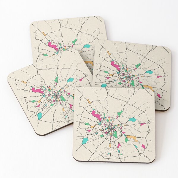 Item preview, Moscow, Russia Street Map designed and sold by A Deniz Akerman.