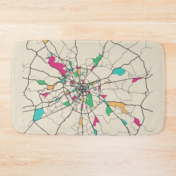 Item preview, Moscow, Russia Street Map designed and sold by A Deniz Akerman.