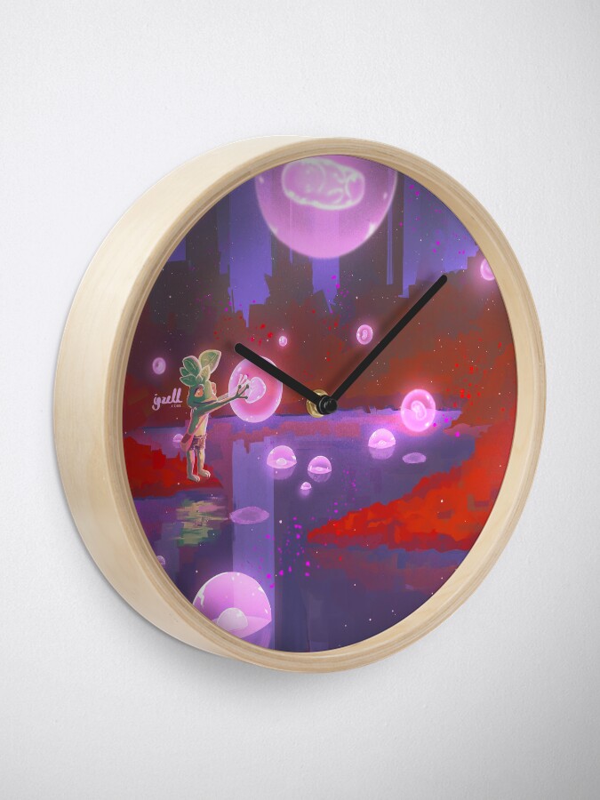 Vista alternativa de Reloj Red forest