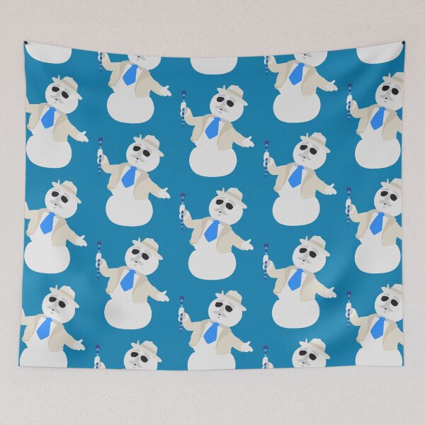 Item preview, Leon North Pole Snowman Sticker | Holiday Elf Art designed and sold by SLAG-Creative.