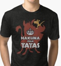 Hakuna Your Tatas Tri-blend T-Shirt