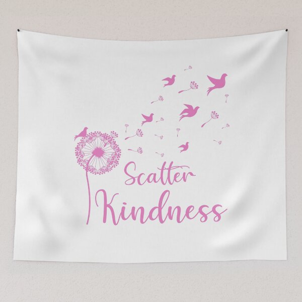 Item preview, Scatter Kindness Pink designed and sold by The Little Wood Cottage.