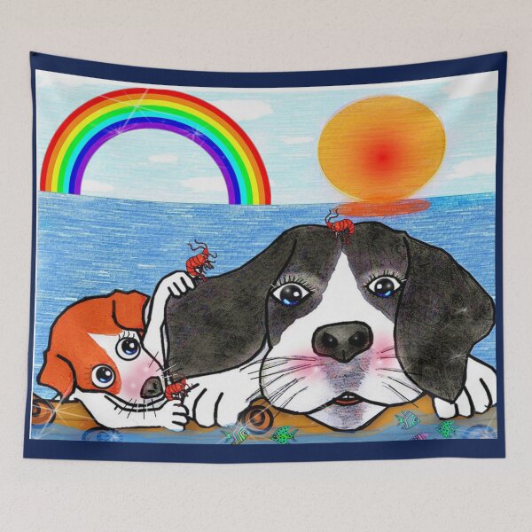 Item preview, Animal ( Dogs ) : On holidays  designed and sold by Shirley cute art .