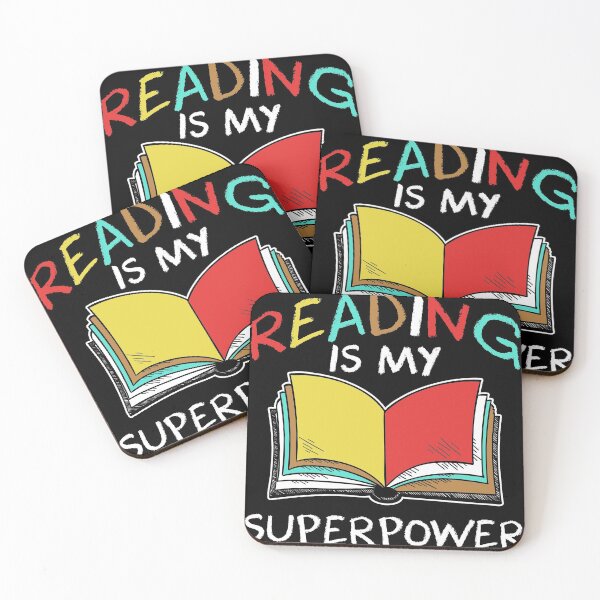 Item preview, Reading Is My Superpower design, Book design, Book Lovers product designed and sold by Lisbob.
