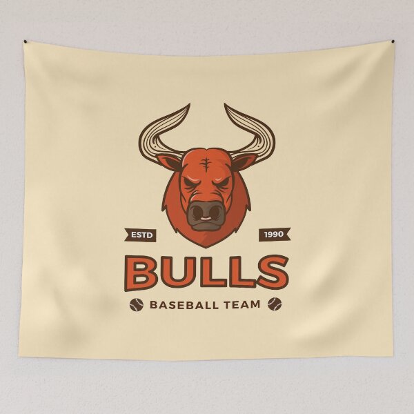 Item preview, Bulls Baseball Team designed and sold by wazoosi.