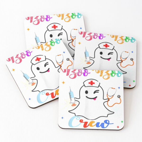 Item preview, Boo Boo Crew Ghost Nurse Halloween designed and sold by LaThresRice.
