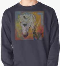 Weißes Pferd Sweatshirt