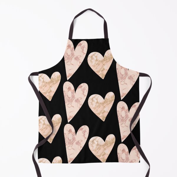 Item preview, Rose Gold Marble Hearts designed and sold by VicEllisArt.