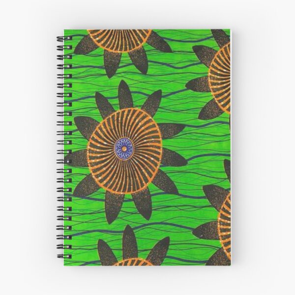 Item preview, Green and Yellow Flower Pattern designed and sold by africanvisuals.