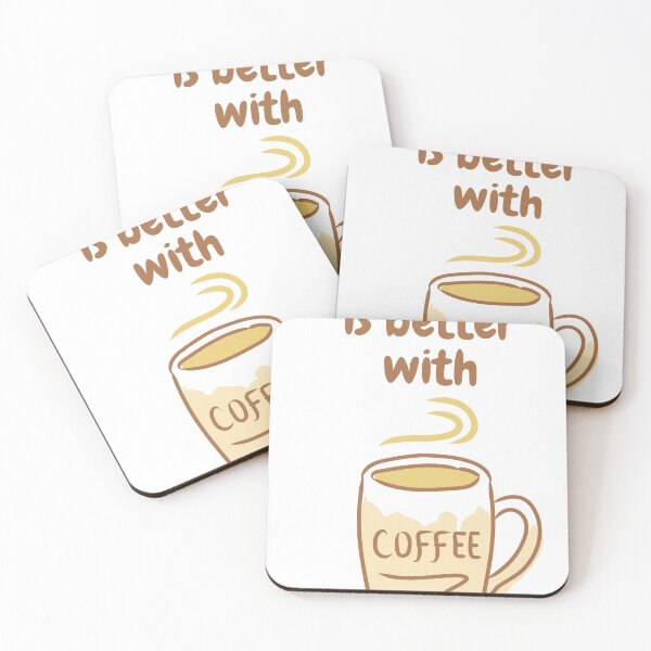 Item preview, Everything is better with Coffee Design  designed and sold by Gifty-Designs.