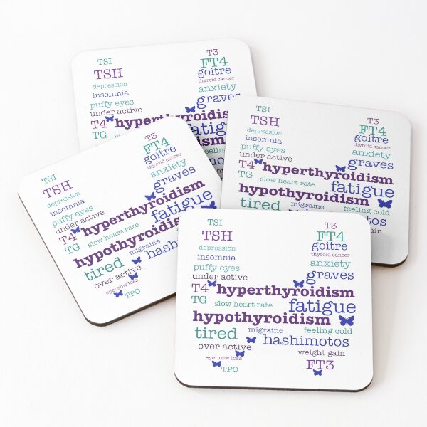 Item preview, Thyroid gland typography  designed and sold by suzcreate.