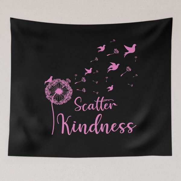 Item preview, Scatter Kindness Pink designed and sold by The Little Wood Cottage.