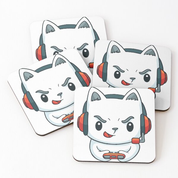Item preview, Cute Gaming Cat Videojuego Computadora Videojuego PC designed and sold by lotushaza.