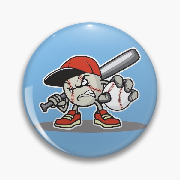 Item preview, Baseball Mascot Ball designed and sold by wazoosi.