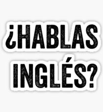 Do you speak English? (Spanish) Sticker