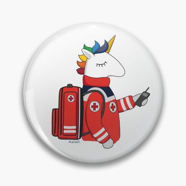 Item preview, unicorn paramedic designed and sold by LaDaDi.