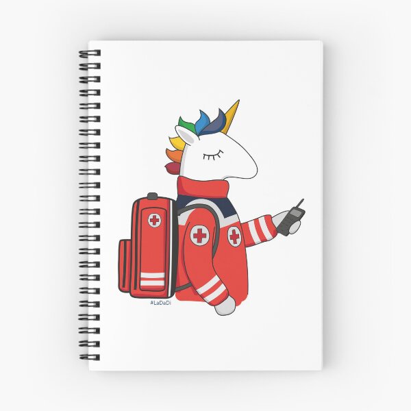 Item preview, unicorn paramedic designed and sold by LaDaDi.