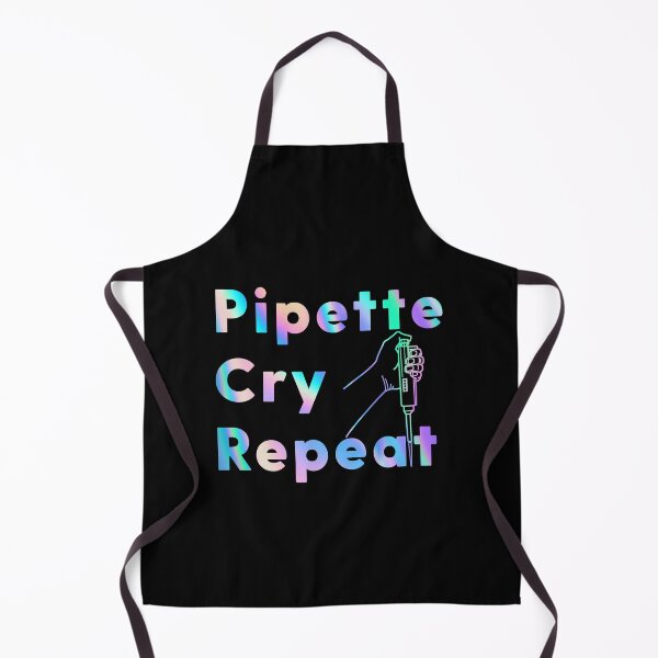 Item preview, PCR Pipette Cry Repeat Holographic designed and sold by labstud.