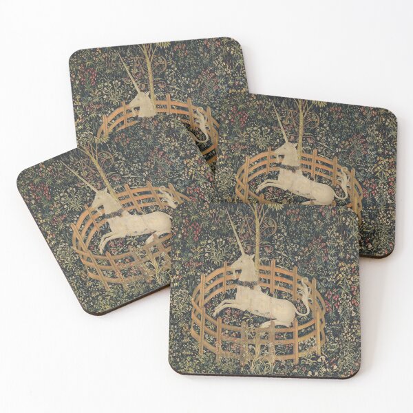 Unicorn in Captivity Coasters (Set of 4)
