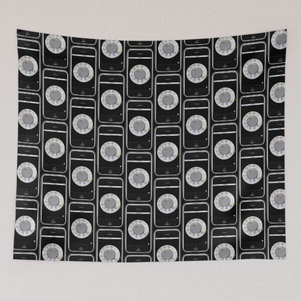 Item preview, Retro phone dial design designed and sold by Poptopia.