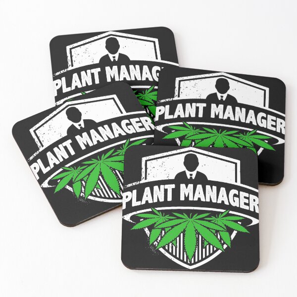 Item preview, Marijuana Fan Cannabis Grower design | Plant Manager Weed T print designed and sold by Lisbob.