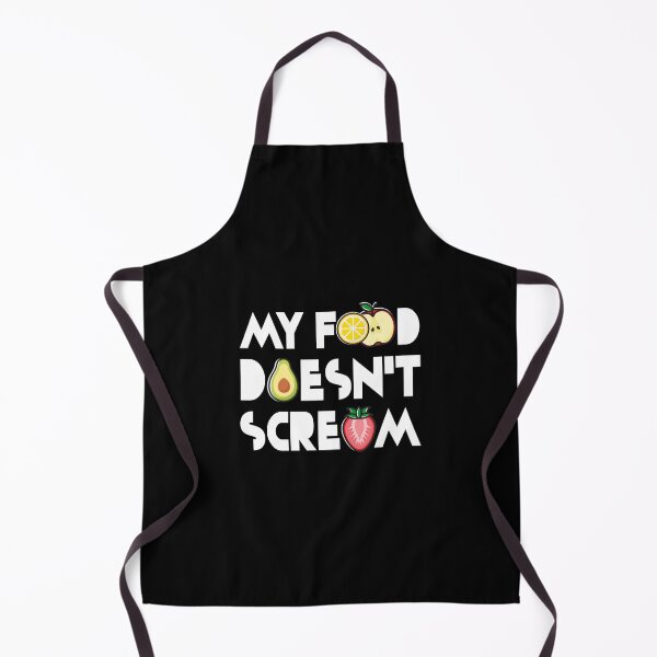 Item preview, My Food doesn't scream / Vegan Shirt designed and sold by stoneyy.